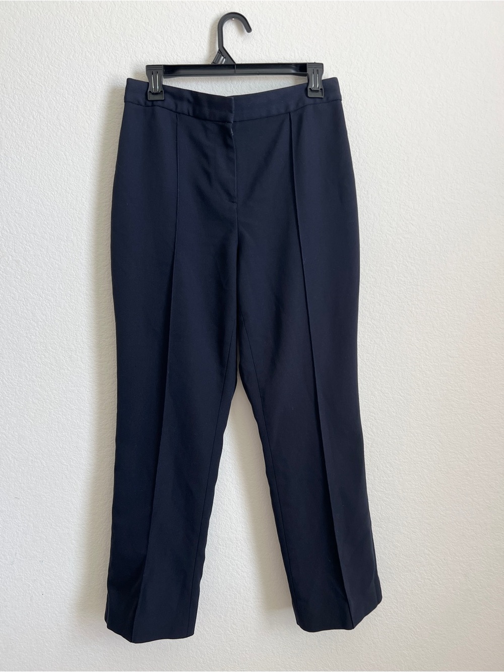 Tory Burch Wool Blend trouser, dress pants, Navy, NWOT size 8